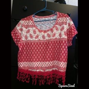 Fringe Crop Top